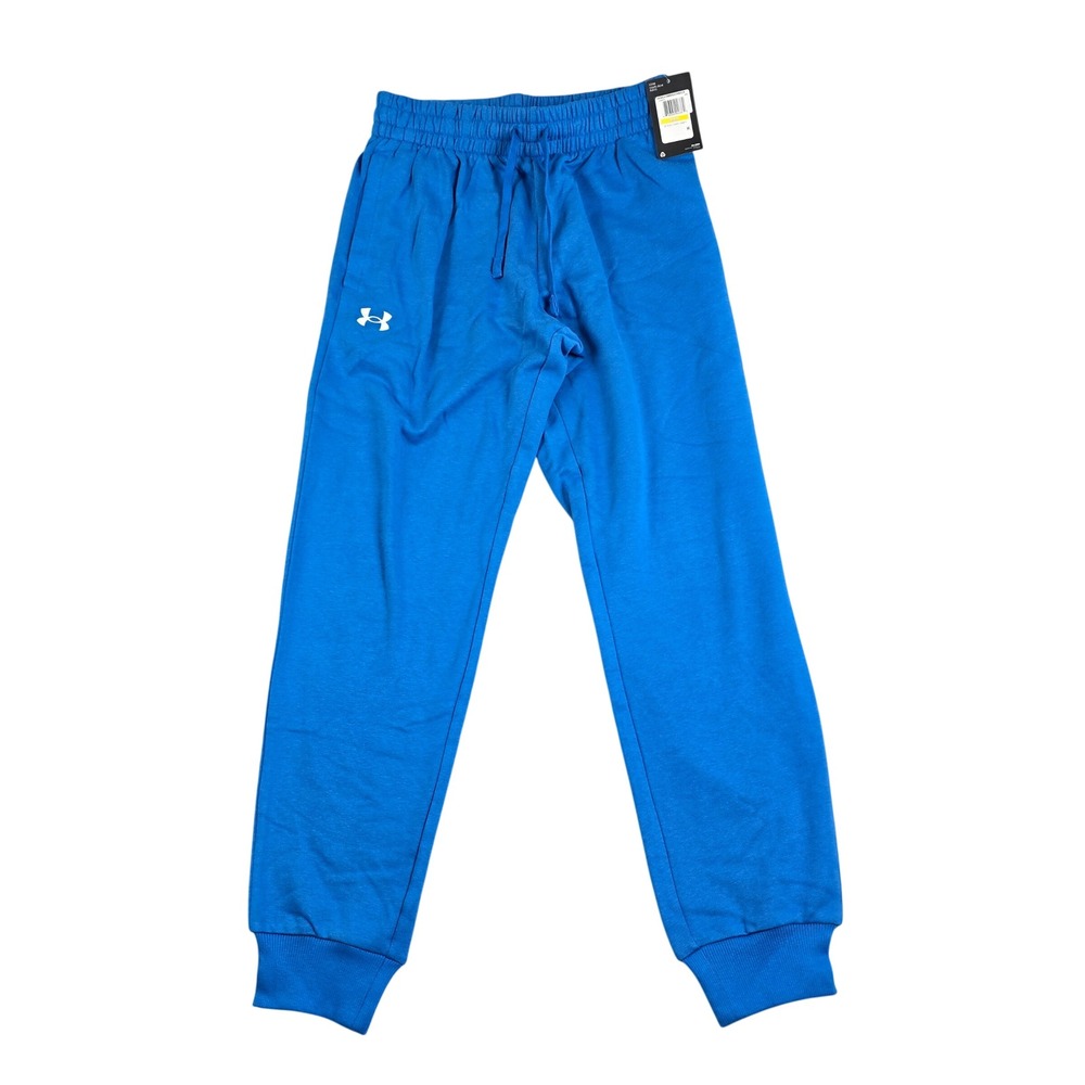 Under Armour Rival Fleece Joggers Mens Medium Blue Athletic Sweatpants Walking